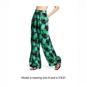 Fe Noel x target palm print wide leg pant